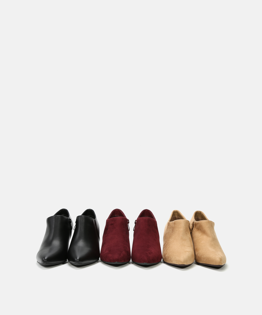 Zapatos tobilleros tac&oacute;n image number null